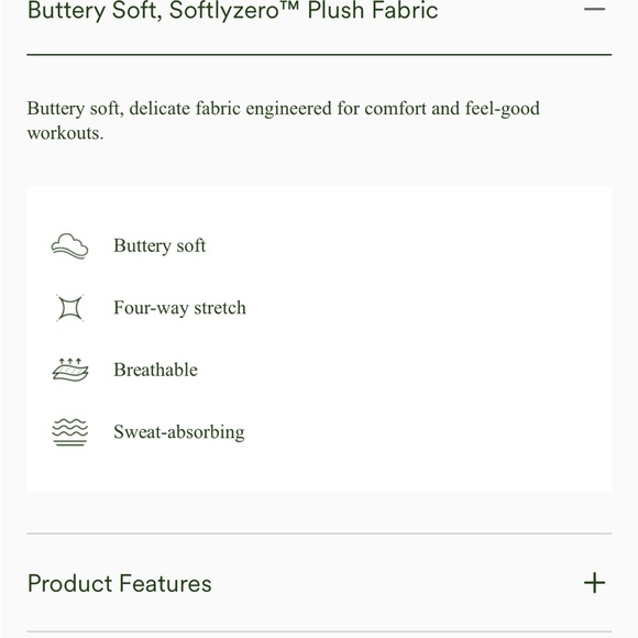 NWT Halara crop top sport with thumb holes. Buttery white with pads and support - Picture 11 of 12